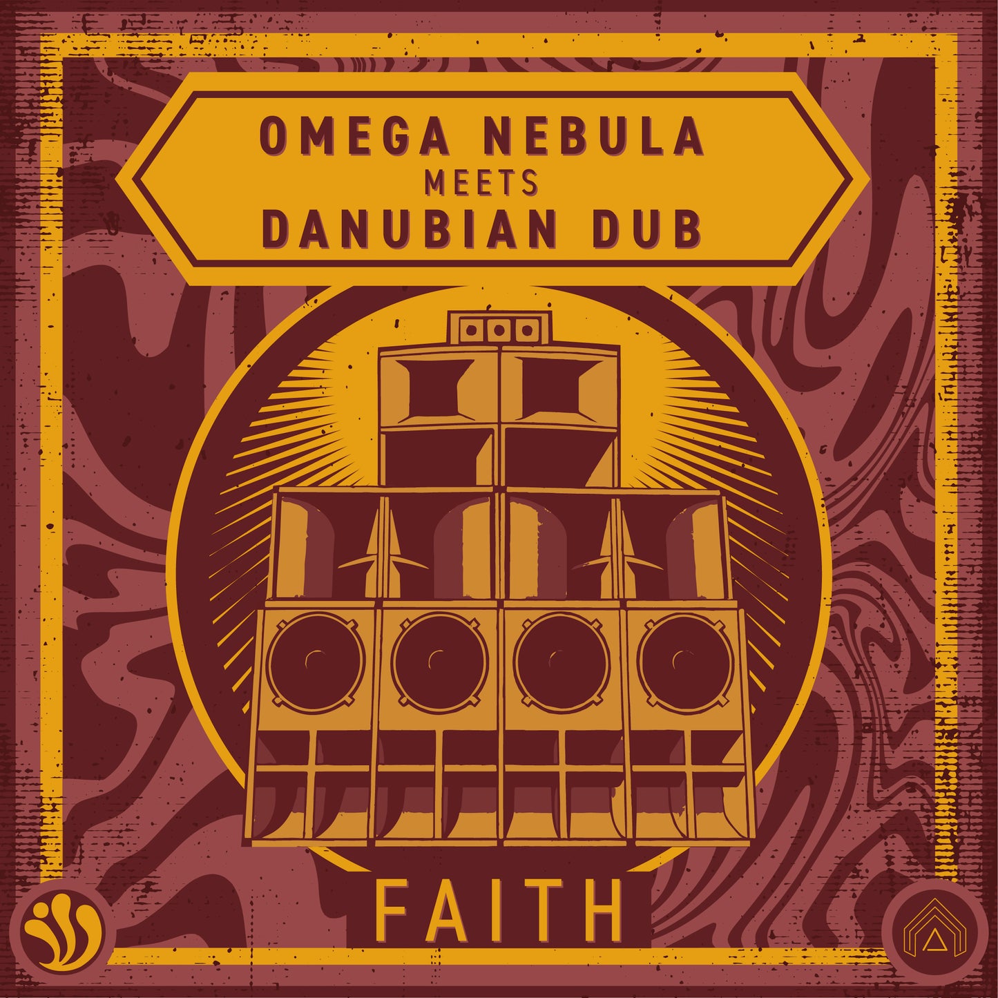 7" DDR012 Faith - Omega Nebula X Danubian Dub
