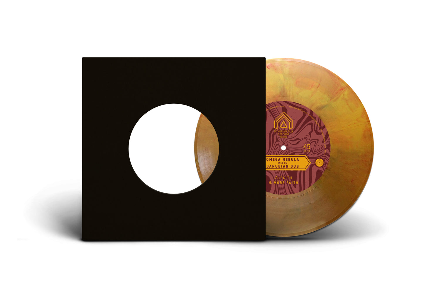 7" DDR012 Faith - Omega Nebula X Danubian Dub 