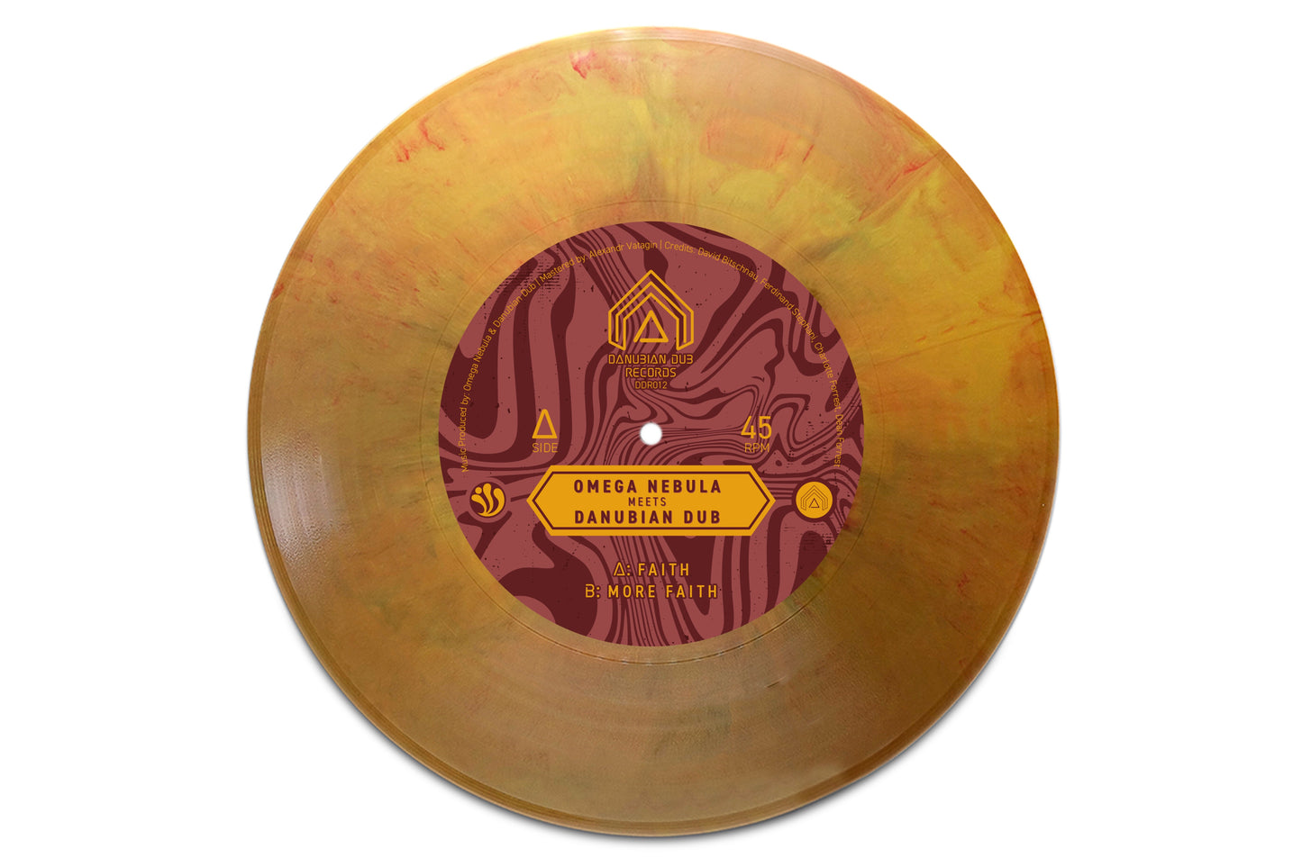7" DDR012 Faith - Omega Nebula X Danubian Dub 
