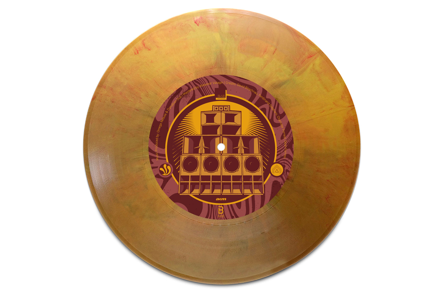 7" DDR012 Faith - Omega Nebula X Danubian Dub 